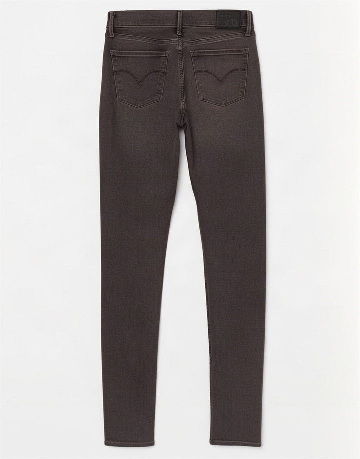 Levi's Damen Skinny Jeans W28 L30 Graue Baumwolle