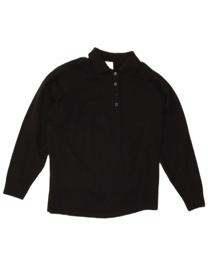 CZARINA Damen Rollkragenpullover Pullover UK 16 Große schwarze Wolle