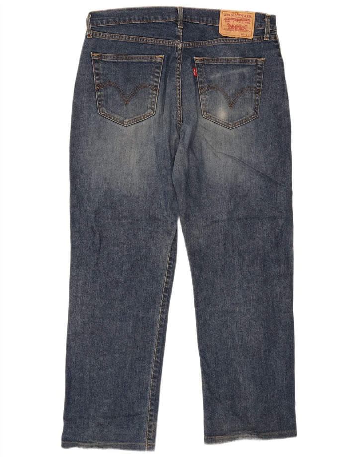 Levi's Herren 751 Straight Jeans W36 L29 Marineblau Baumwolle