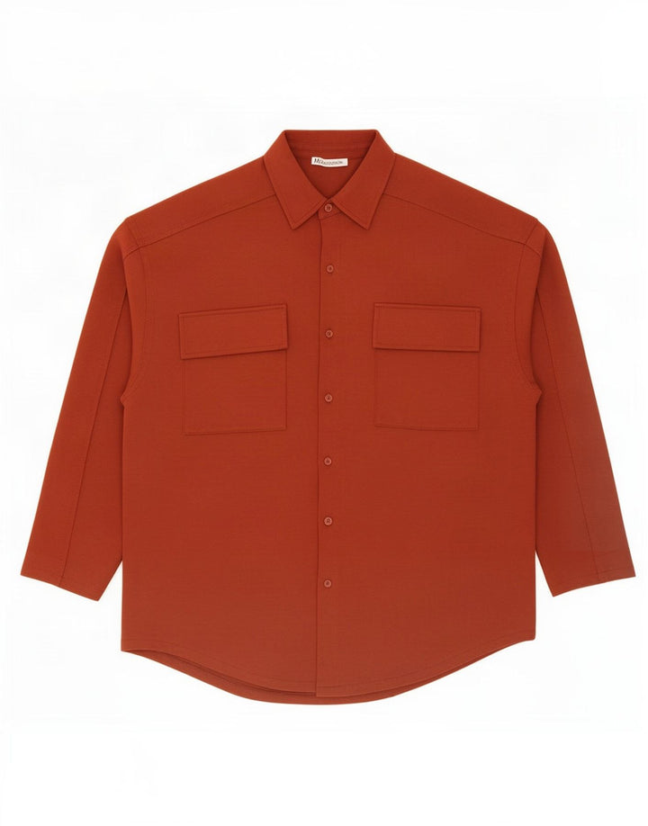 Zara Herrenhemd Large Braun