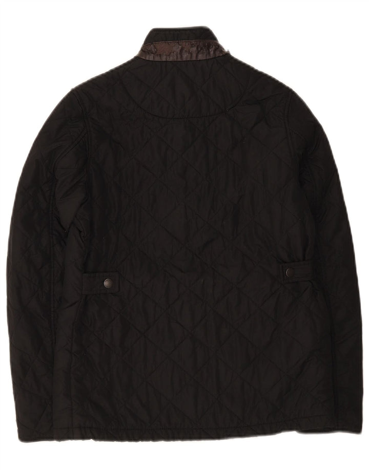 Barbour Steppjacke für Jungen, 10–11 Jahre, Größe L, Schwarz