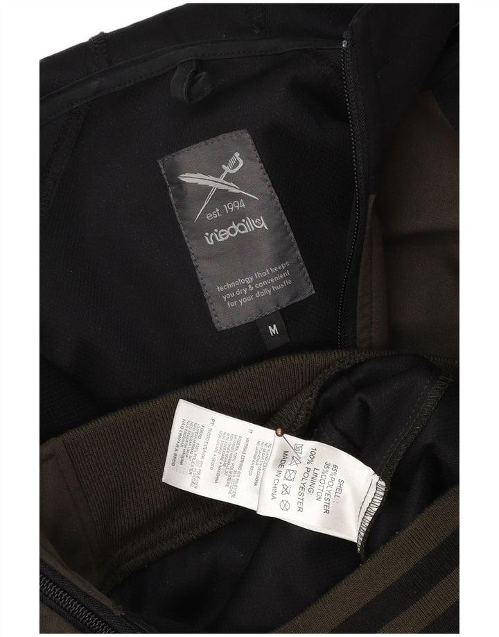 Iriedaily Herren Bomberjacke UK 38 Medium Khaki Colourblock Polyester