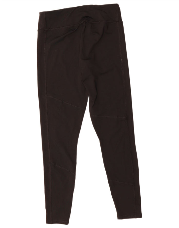 PUMA Damen Leggings UK 14 Large Schwarz Polyester