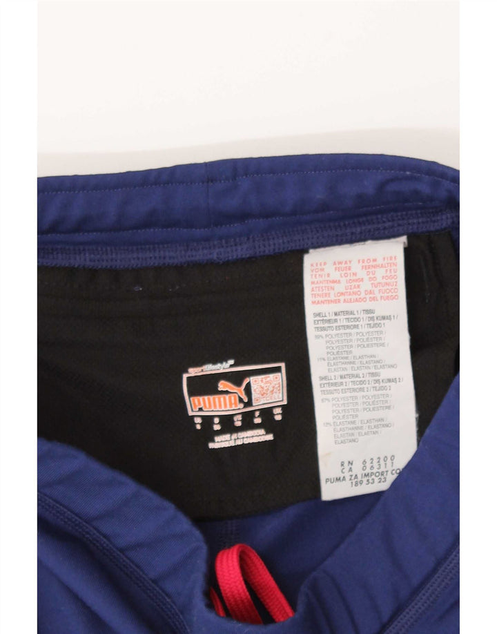 Puma Damen Capri-Leggings UK 10 Small Marineblau Polyester