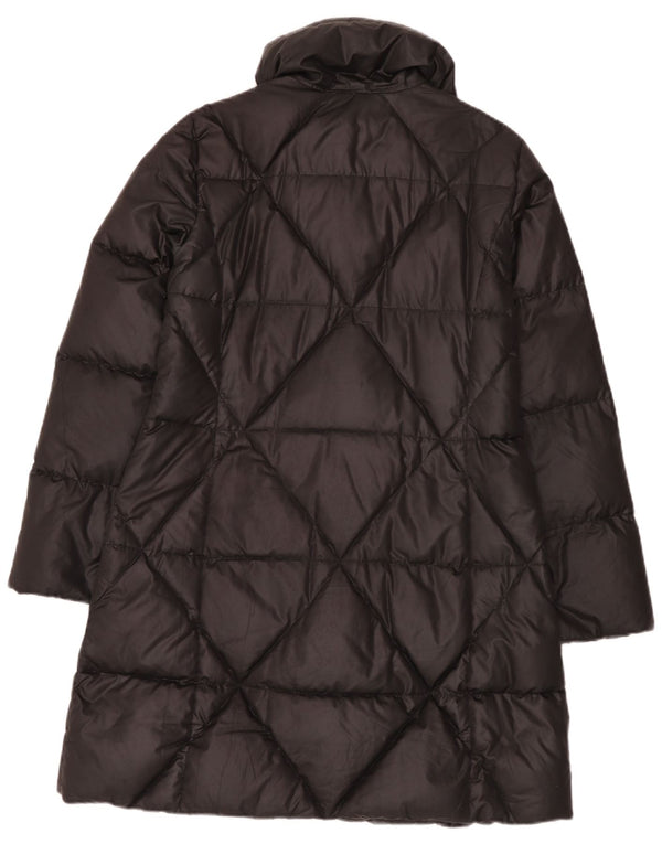 Fay Damen Wattierter Mantel UK 16 Large Schwarz Polyester
