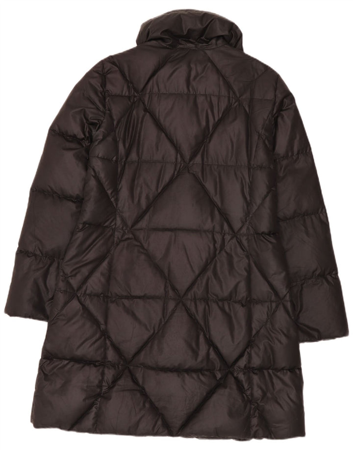 Fay Damen Wattierter Mantel UK 16 Large Schwarz Polyester