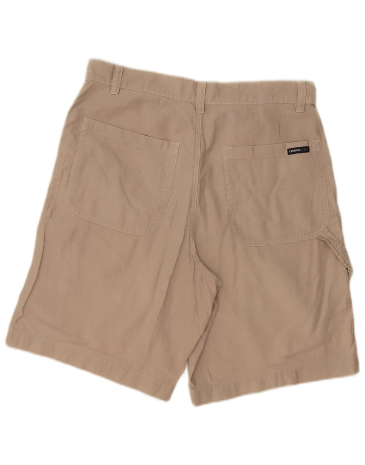 Cerruti Herren-Freizeitshorts IT 48 Medium W34 Beige Baumwolle