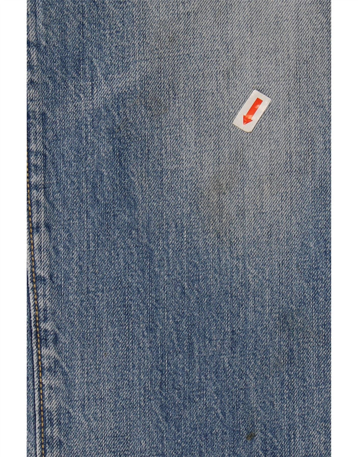 RIFLE Mens Straight Jeans W31 L33 Blue Cotton