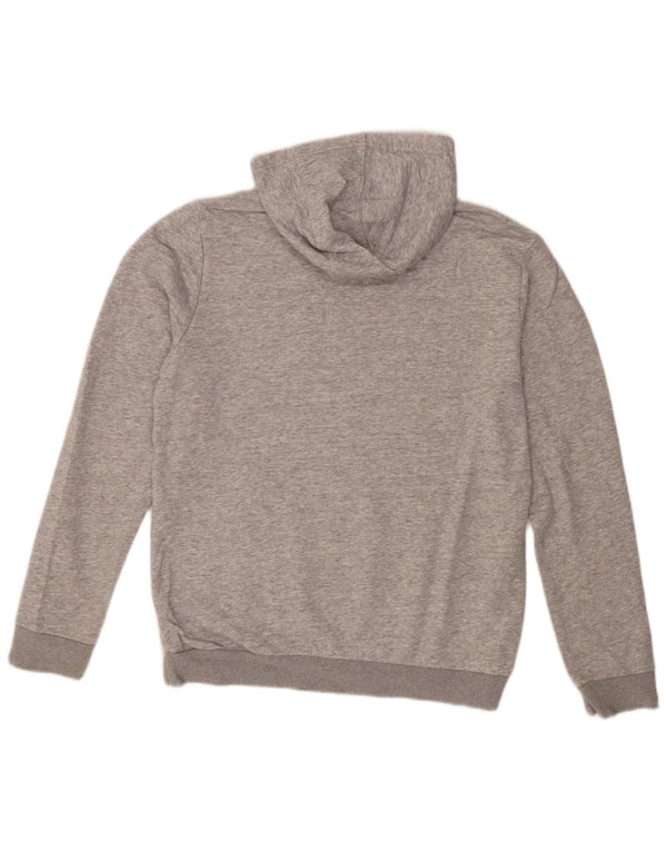 Adidas Jungen Grafik-Hoodie-Pullover 15–16 Jahre, graue Baumwolle