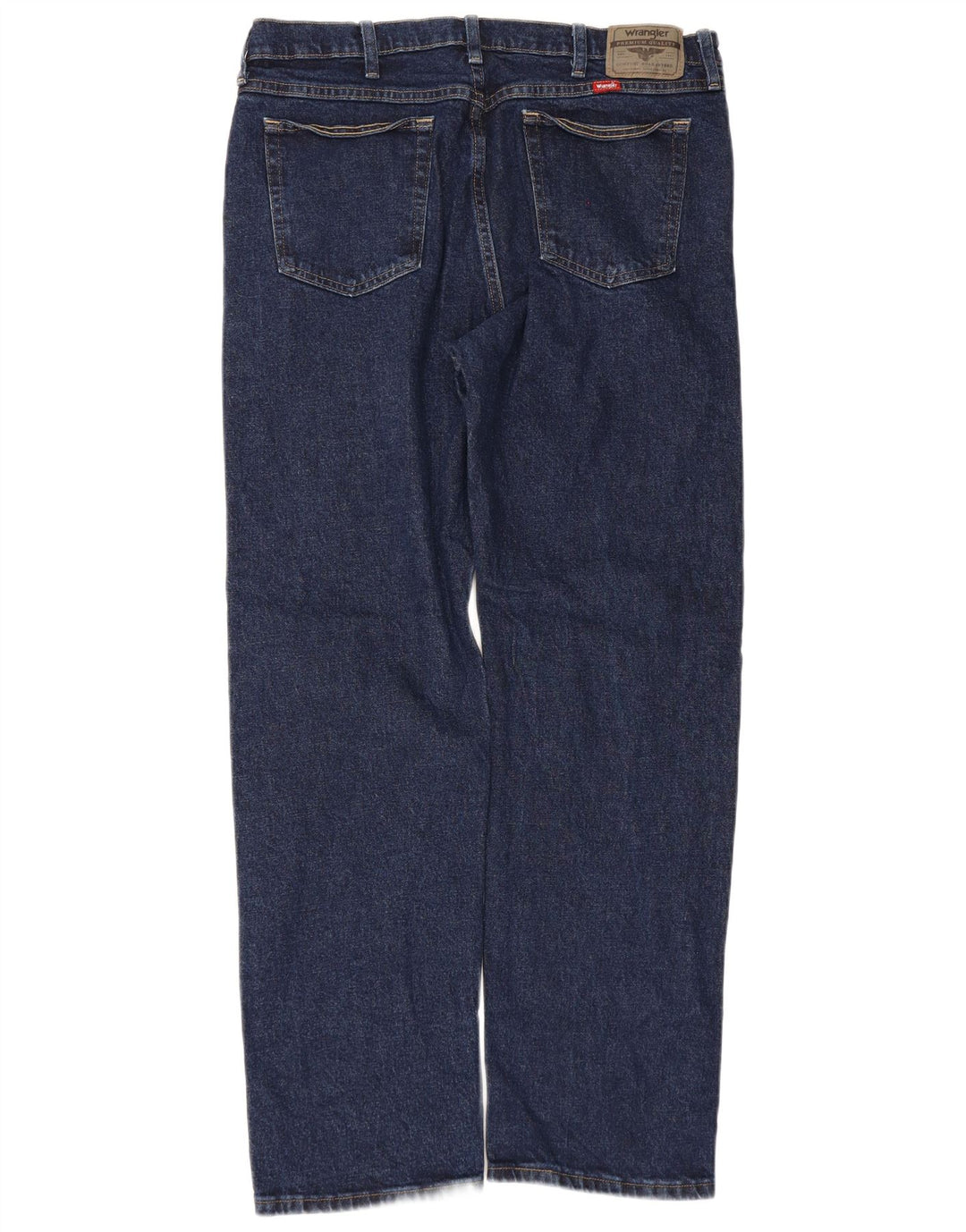 Wrangler Herren Straight Jeans W36 L32 Marineblaue Baumwolle