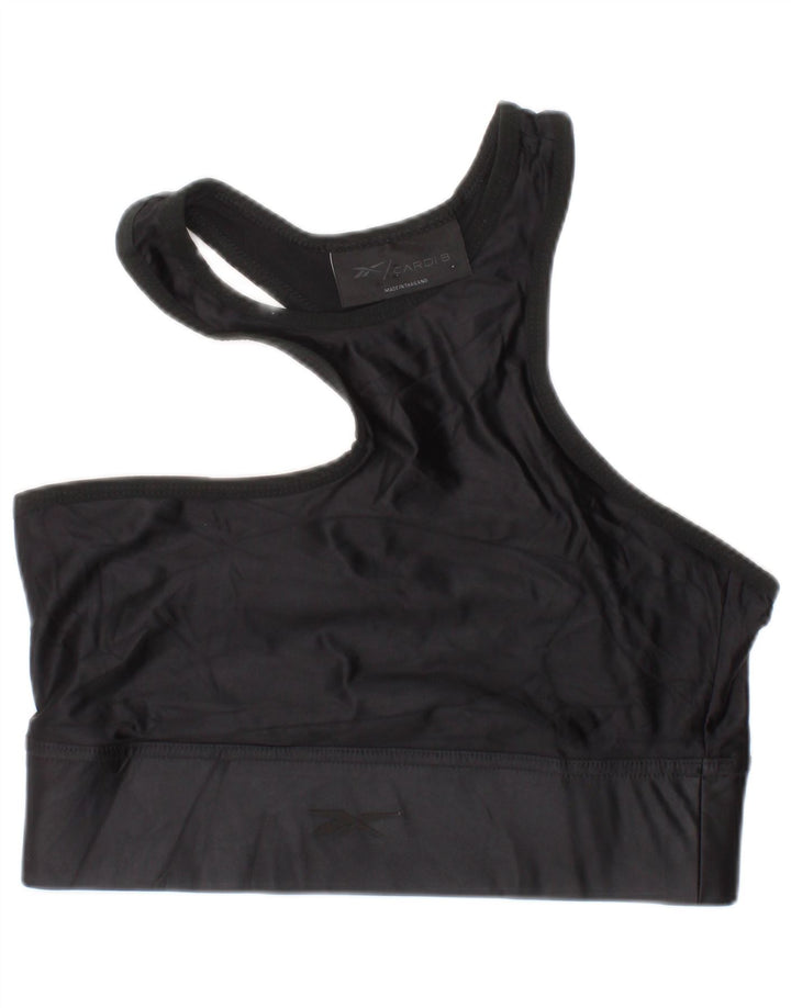 Reebok Damen Sport-BH Top Small Schwarz Polyamid Sport