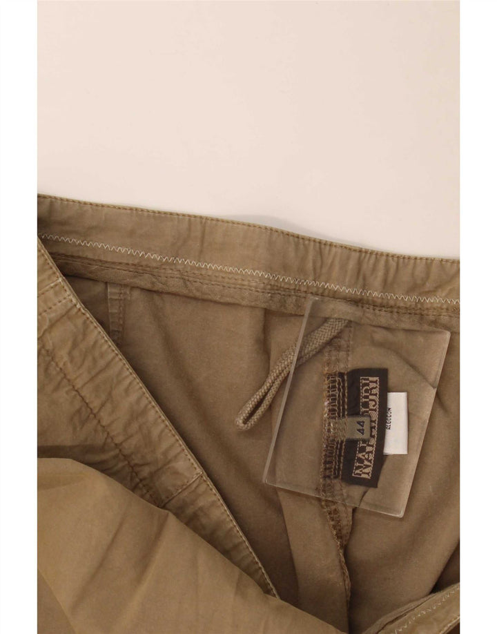 Napapijri Damen Midirock IT 44 Medium W32 Braune Baumwolle