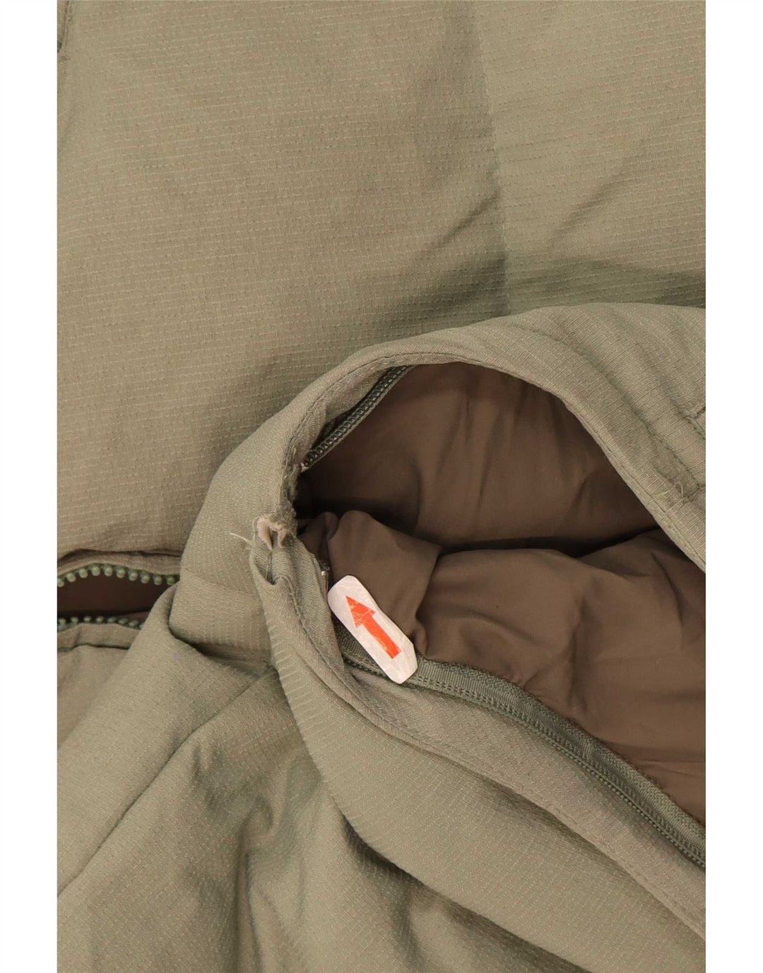 Fila Herren Wattierte Weste UK 40 Large Khaki