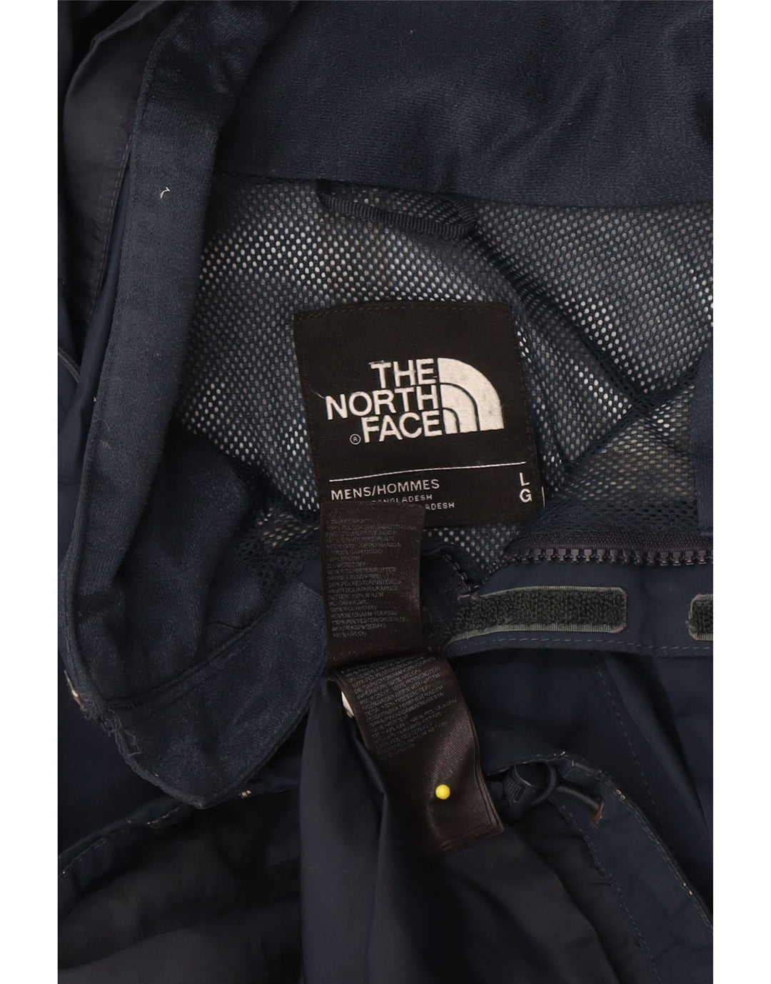 The North Face Herren-Regenjacke mit Kapuze, UK 40, Größe L, Marineblau, Polyester