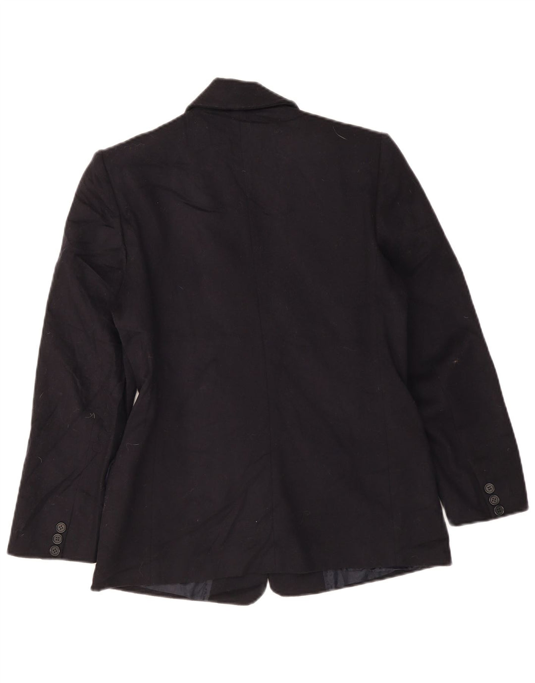 Ball On Damen-Blazerjacke mit 3 Knöpfen, IT 42, mittelmarineblaue Schurwolle