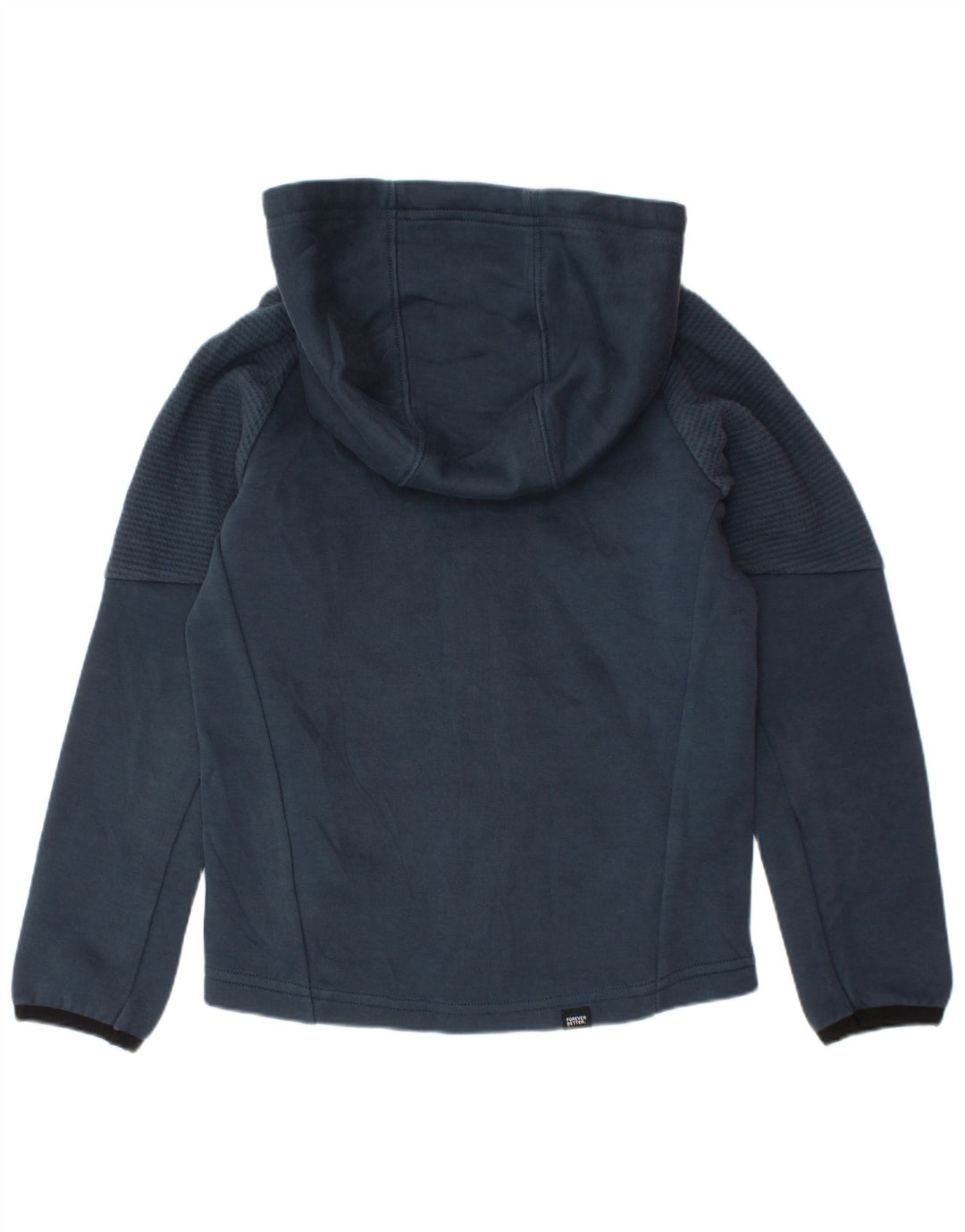 PUMA Jungen-Kapuzenpullover mit Reißverschluss, 5–6 Jahre, marineblaue Baumwolle