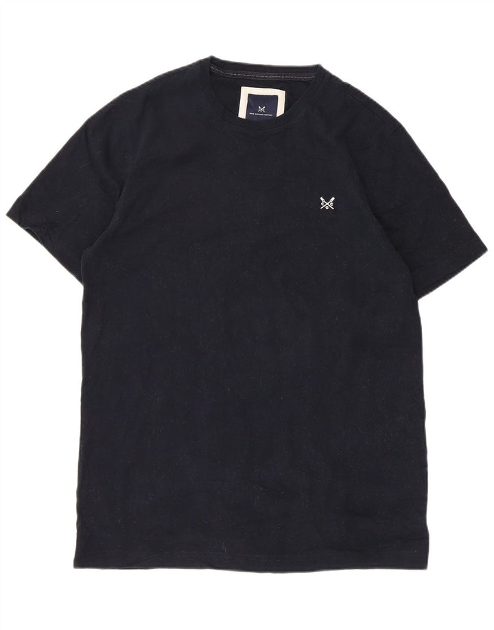 Crew Clothing Herren-T-Shirt-Oberteil, mittelgroß, marineblau, Baumwolle