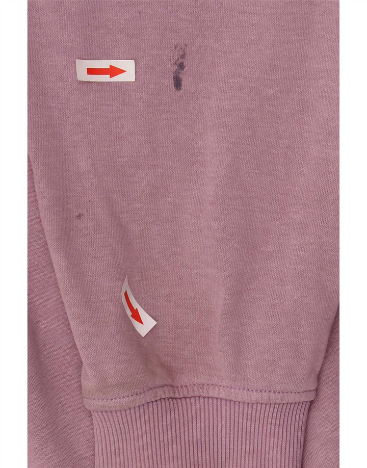 Champion Damen-Sweatshirt in Übergröße mit Grafik, Gr. 40, Größe L, Lila