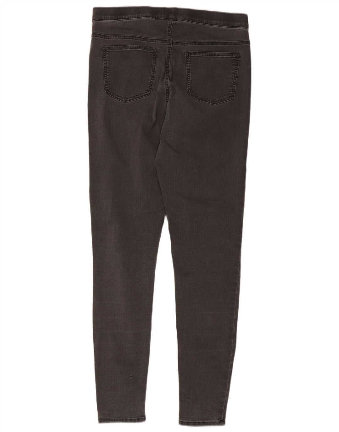 Marks & Spencer Damen Jegging-Jeans UK 12 Medium W30 L28 Graue Baumwolle
