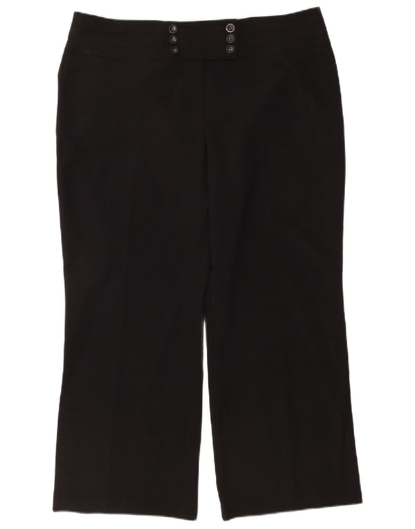 Marks & Spencer Damen-Freizeithose mit lockerer Passform, UK 18, XL, W38, L28, Schwarz