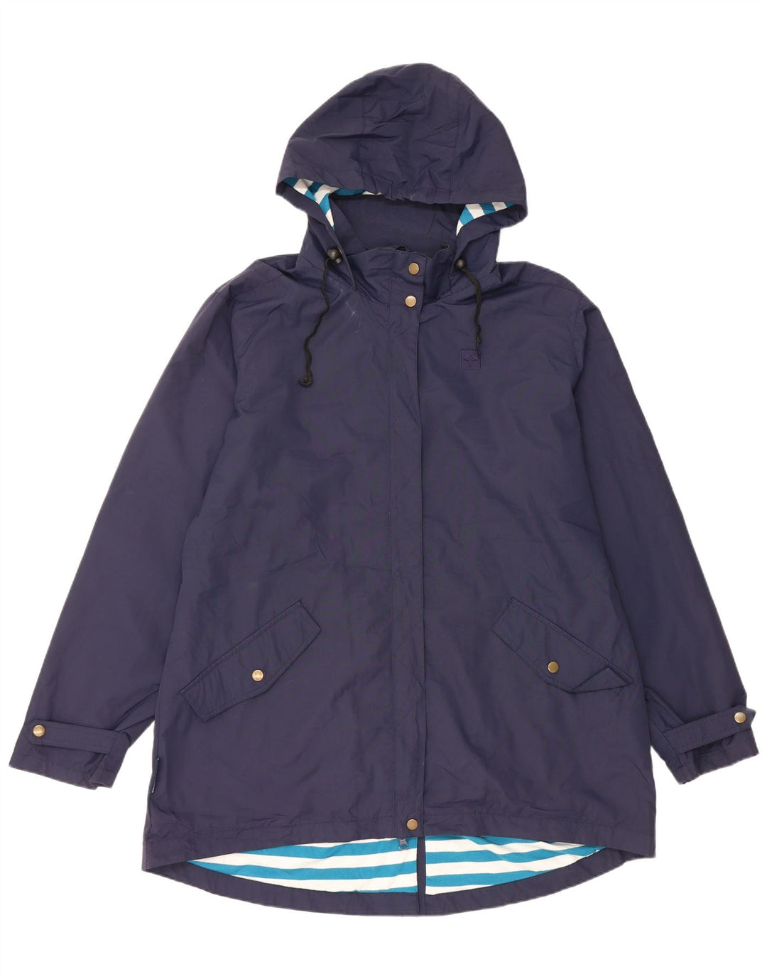 Mountain Warehouse Übergroßer Damen-Regenmantel mit Kapuze, UK 18, XL, Marineblau