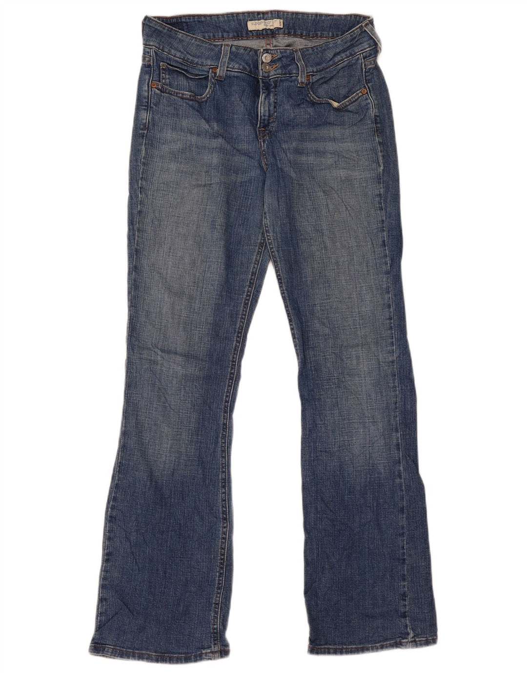 Levi's Damen 515 Slender Bootcut Jeans US 8 Medium W32 L31 Blaue Baumwolle