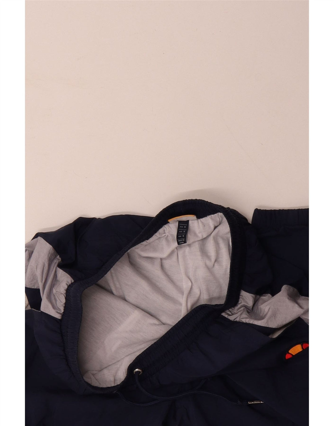 ELLESSE Herren-Trainingshose, Jogginghose, Größe S, Marineblau, Farbblock