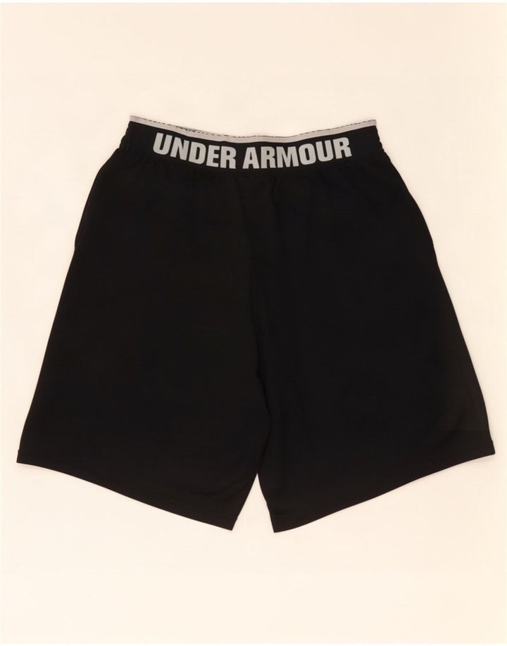 Under Armour Herren-Sportshorts mit lockerer Passform und Grafik, Mittelschwarz
