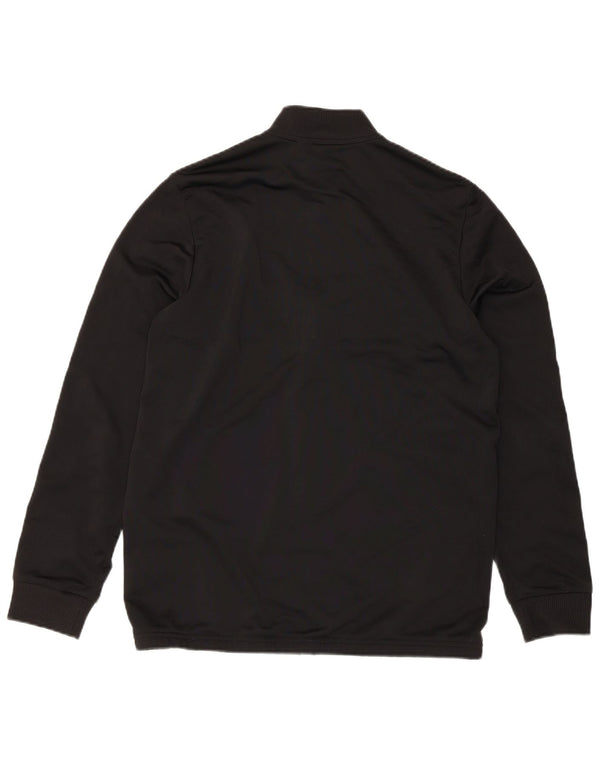 Adidas Jungen Trainingsanzug Top Jacke 15-16 Jahre Schwarz Colourblock Sports