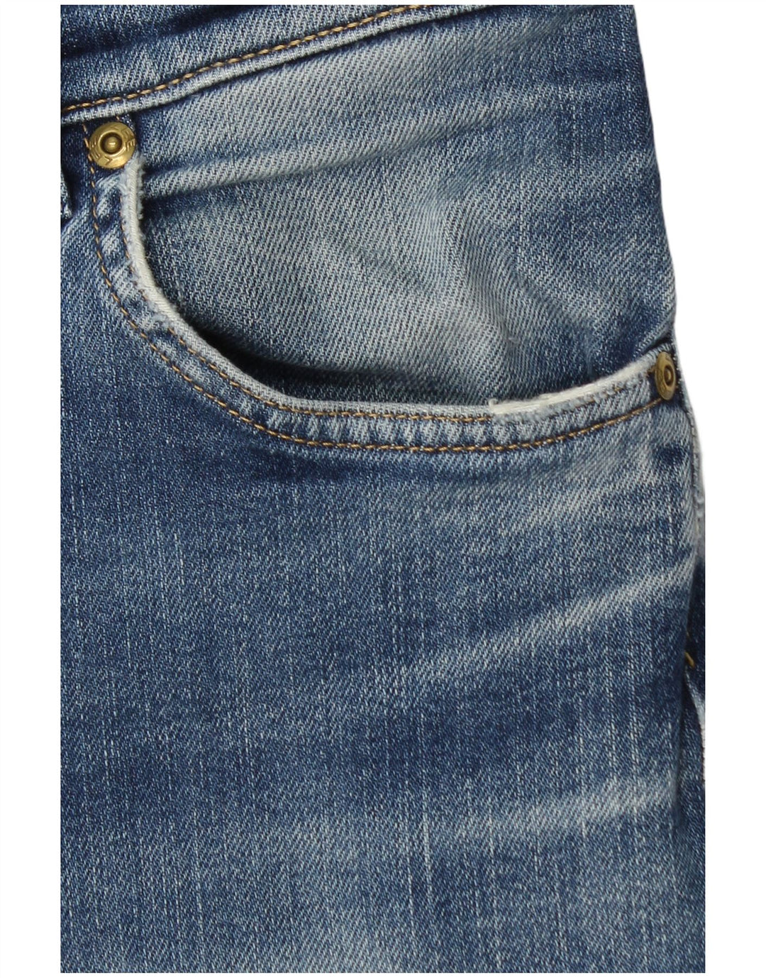 Lee Herren Brooklyn Straight Jeans W33 L29 Blaue Baumwolle