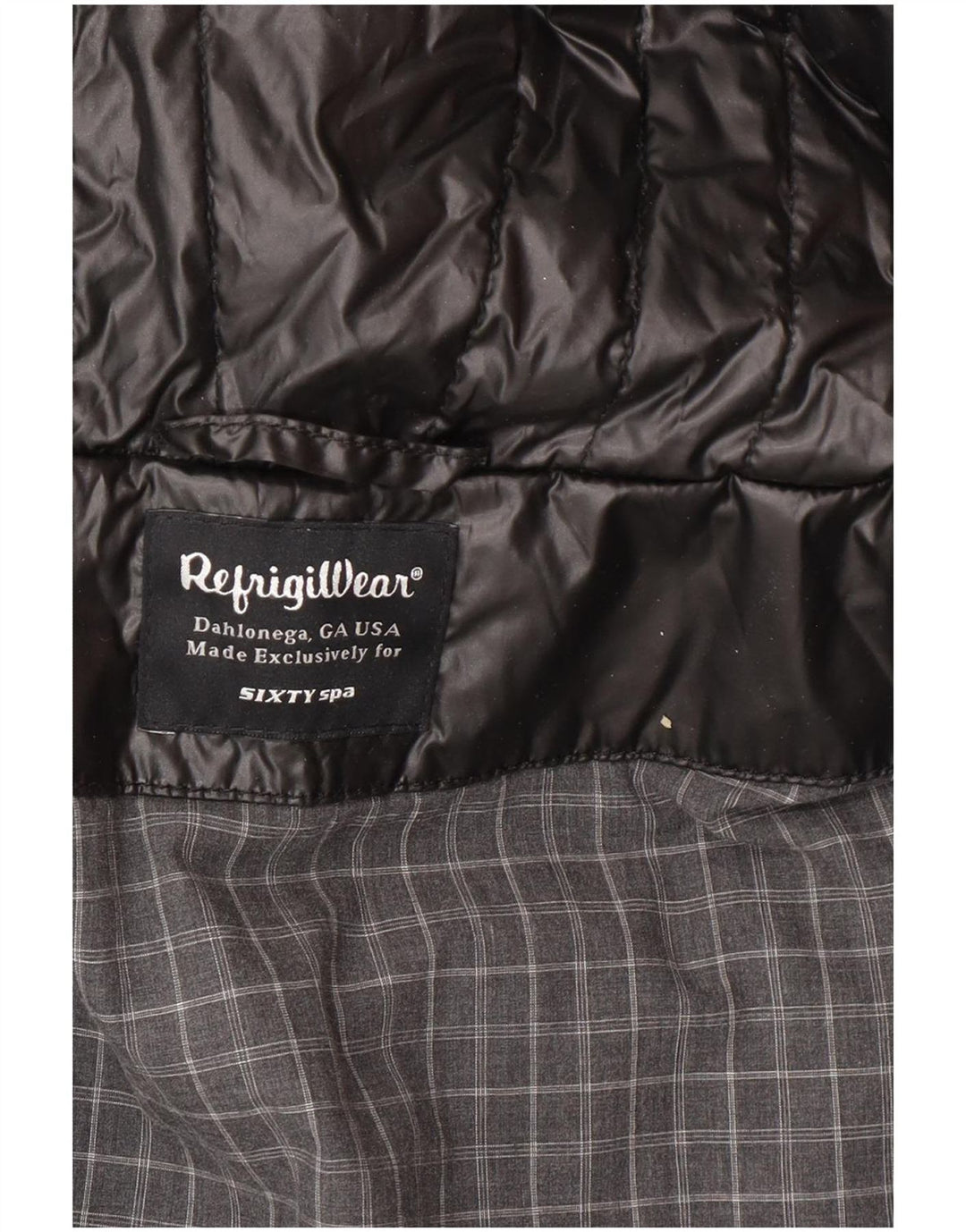 Refrigiwear Damen Wattierte Jacke IT 44 Medium Schwarz