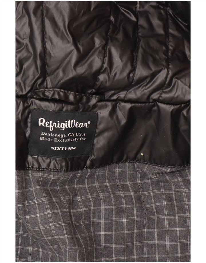 Refrigiwear Damen Wattierte Jacke IT 44 Medium Schwarz