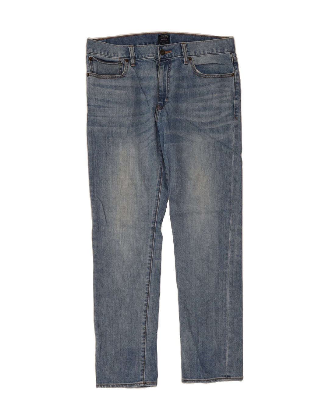 J. CREW Mens Driggs Slim Jeans W32 L30 Blue Cotton Vintage J. Crew and Second-Hand J. Crew from Messina Hembry 