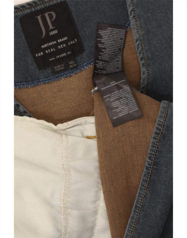 JP 1880 Herren Jeansweste 4XL Blau Baumwolle
