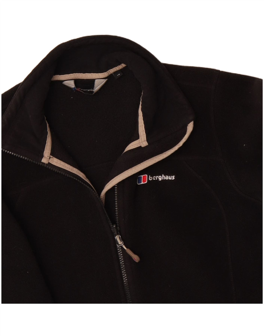BERGHAUS Damen-Fleecejacke in Übergröße, UK 10, Größe S, Schwarz, Polyester