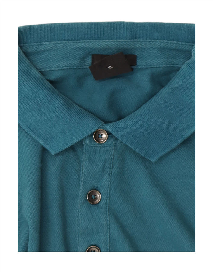 HUGO BOSS Herren Slim Fit Poloshirt XL Blau