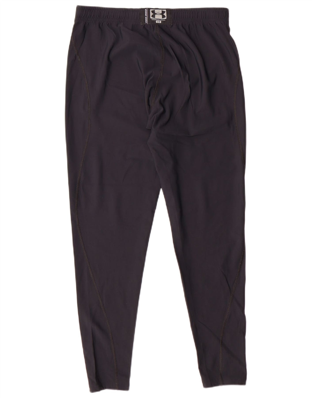 UNDER ARMOUR Damen Heat Gear Trainingshose UK 14 Large Marineblau