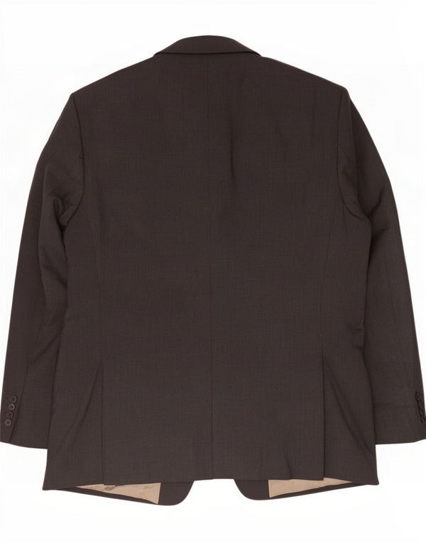 Marks & Spencer Herren-Blazer mit 2 Knöpfen, UK 46, XL, graue Wolle