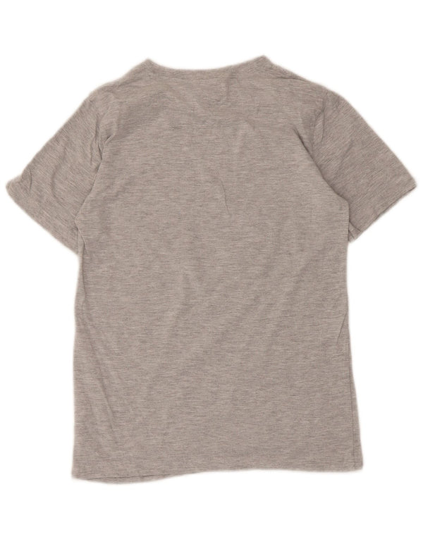 Hurley Grafik-T-Shirt für Jungen, 12–13 Jahre, graue Baumwolle