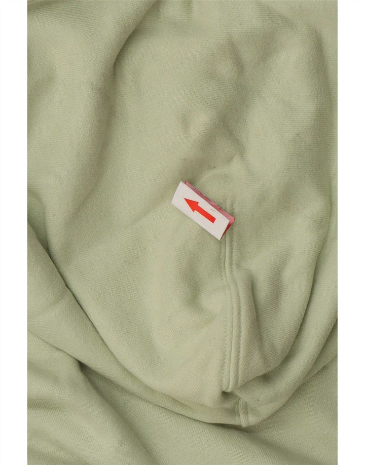 Levi's Damen Kapuzenpullover UK 14 Mittelgrüne Baumwolle