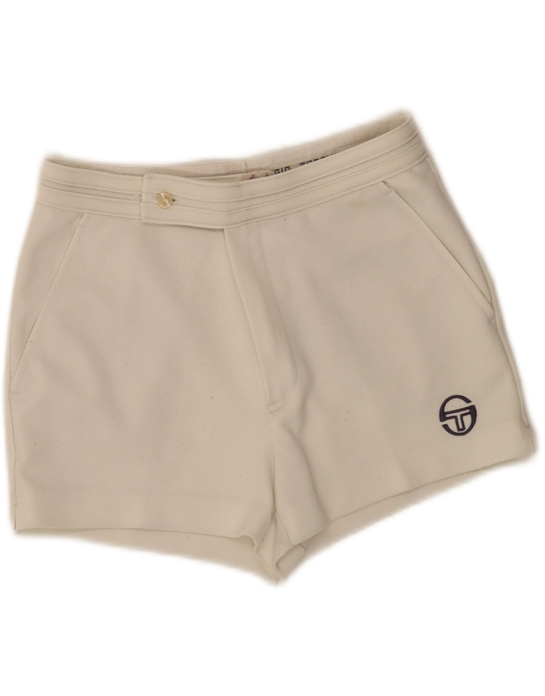 Sergio Tacchini Damen Chinoshorts IT 42 Medium W26 Weiß