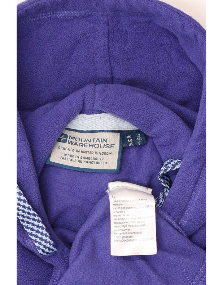 Mountain Warehouse Damen-Kapuzenpullover, UK 12, Mittelviolett, Polyester