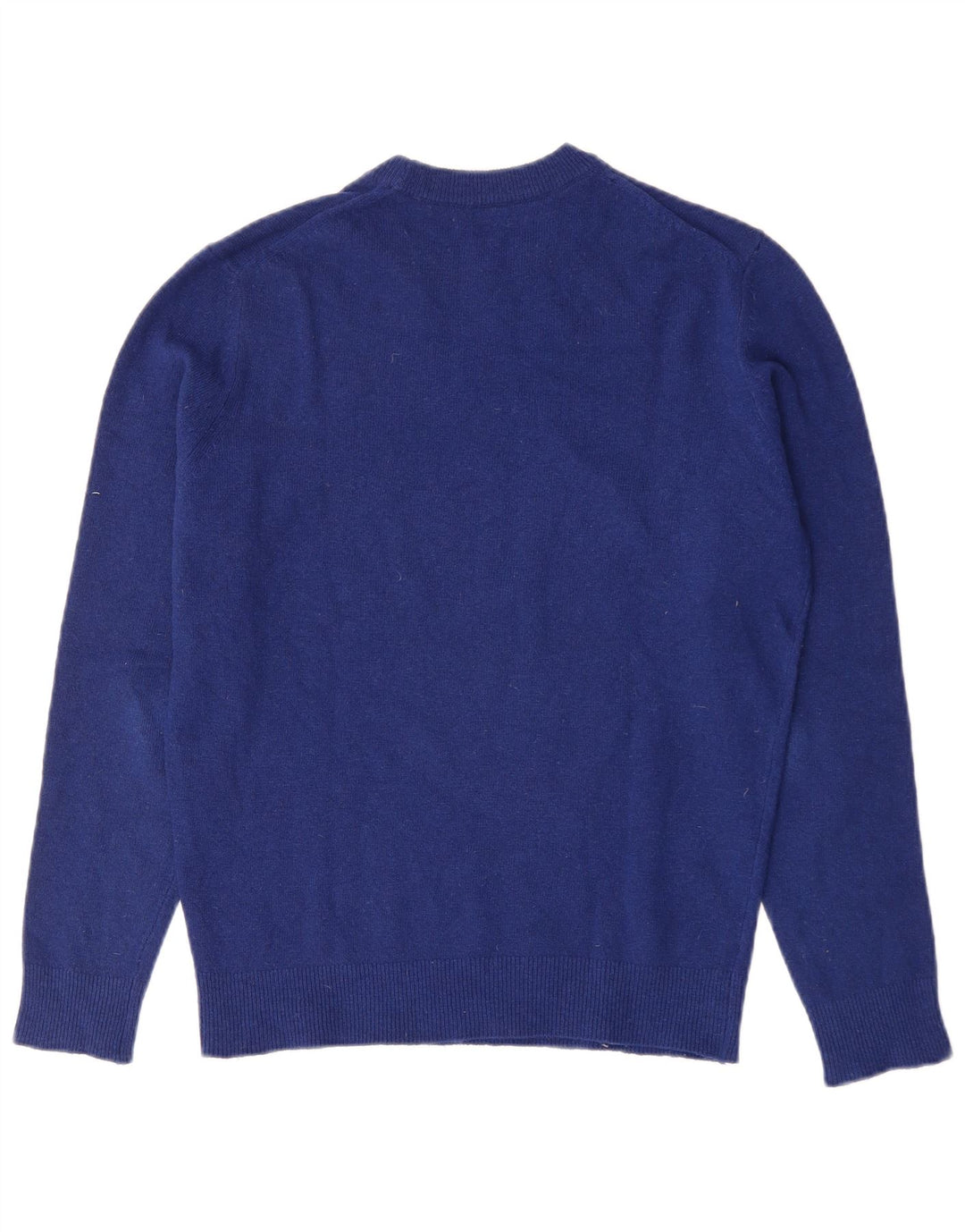 ZARA Damen-Pullover, übergroß, Rundhalsausschnitt, Gr. 10, Marineblau