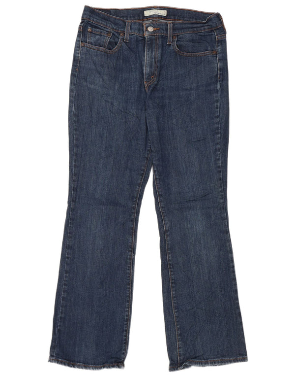 Levi's Damen 515 Bootcut Jeans US 10 Large W32 L30 Blaue Baumwolle