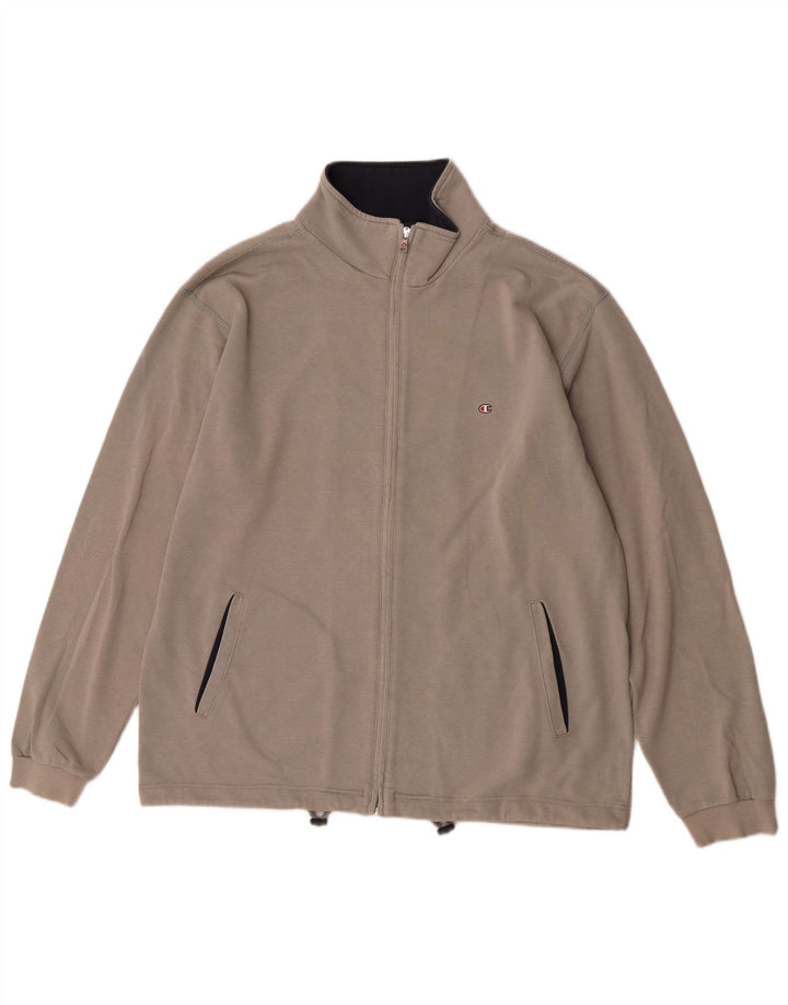 Champion Herren-Trainingsanzugoberteil, XL, Grau