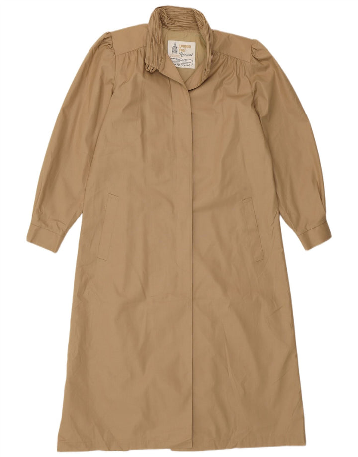 London Fog Damen Trenchcoat US 6 Medium Beige Polyester