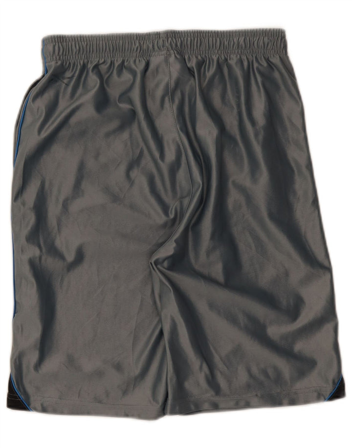 Reebok Herren Sportshorts XL Grau Colourblock Polyester