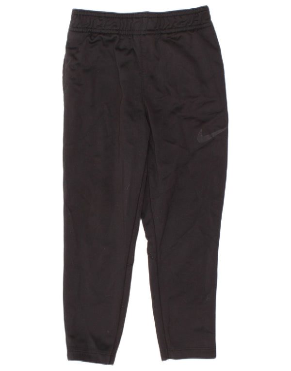 Nike Dri Fit Trainingshose für Jungen, 3–4 Jahre, XS, schwarzes Polyester