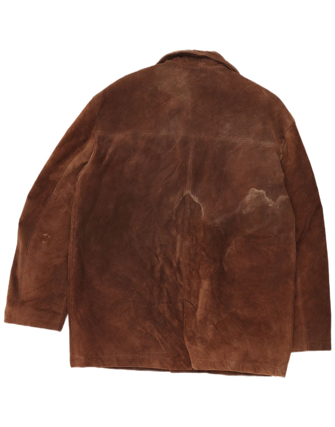 Pacific Air Forces Herren Wildlederjacke IT 54 2XL Braunes Leder