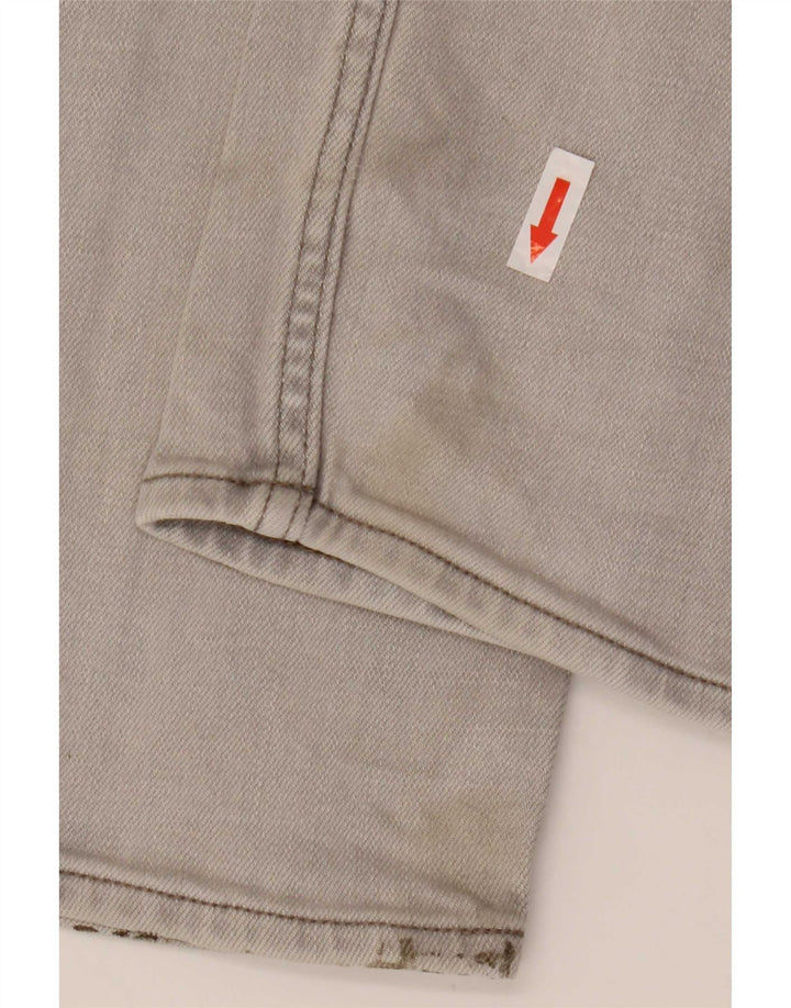 All Saints Herren Cigarette Skinny Jeans W35 L31 Grau